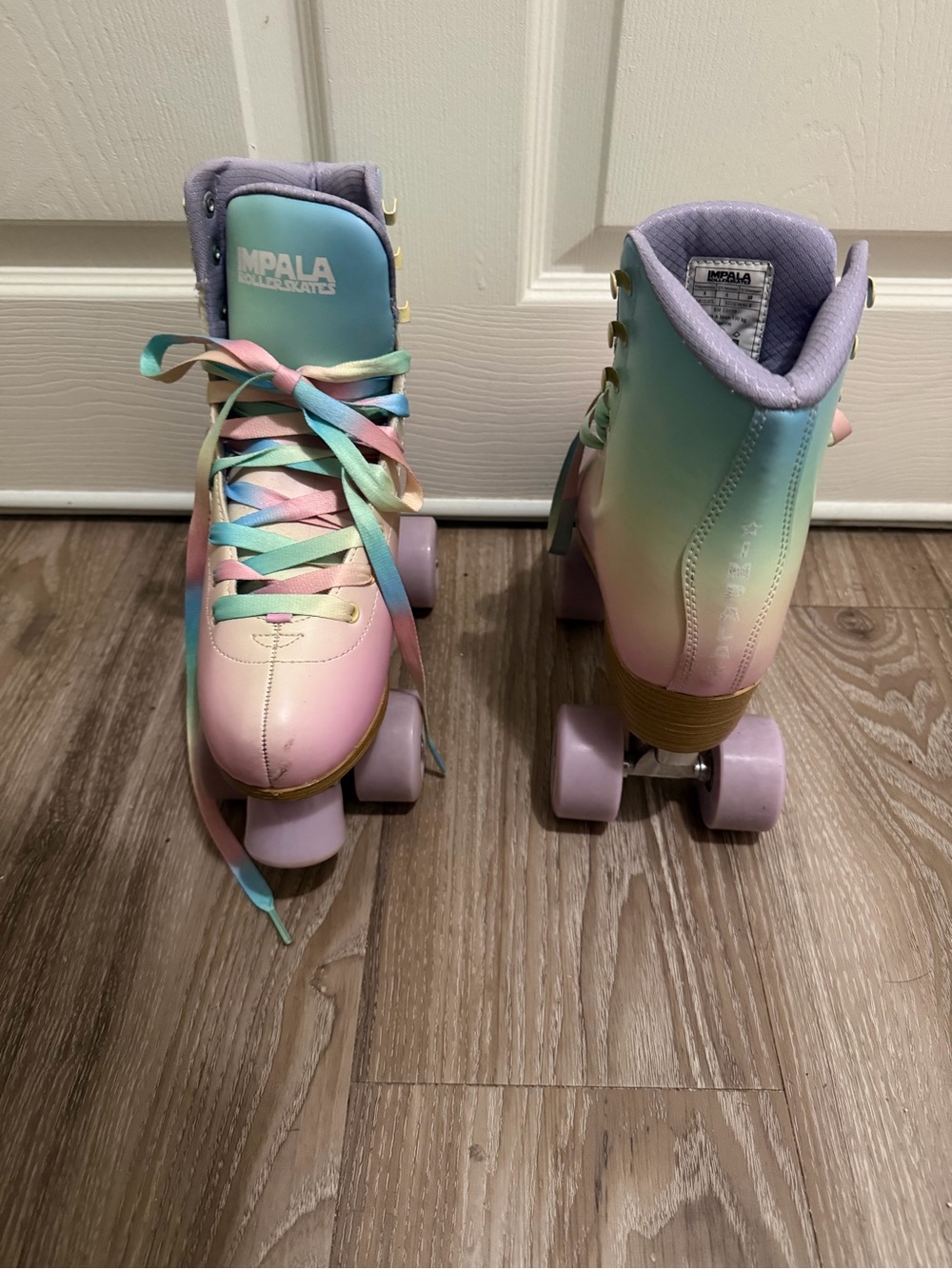 Impala Pastel Gradient Roller Skates - Pink & Mint - Picture 4 of 4